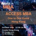 Access MBA Event Announcement with Media Partnership of Freelancing.hk